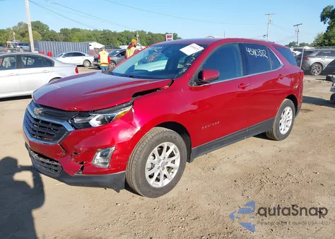2019 Chevrolet Equinox Lt из США, поврежденный, VIN 3GNAXUEV3KS566622